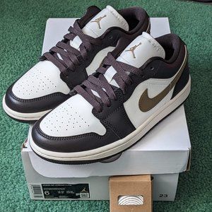 Jordan 1 Lows (Wmns), Size 6, Shadow Brown/Brown (NWB, Never Worn!)